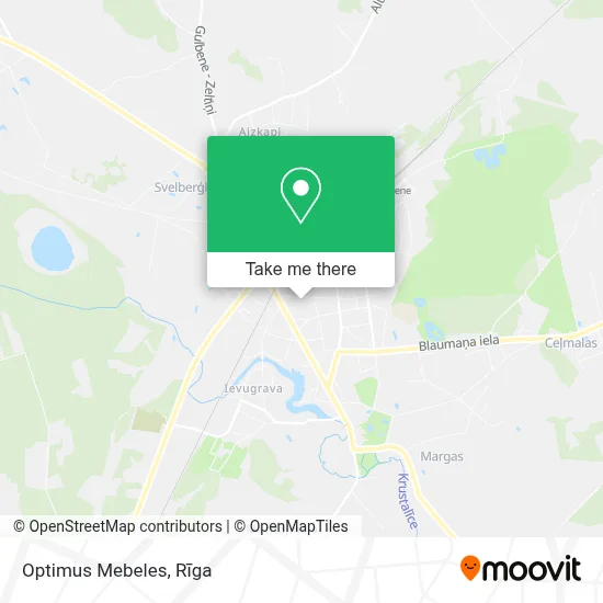 Optimus Mebeles map
