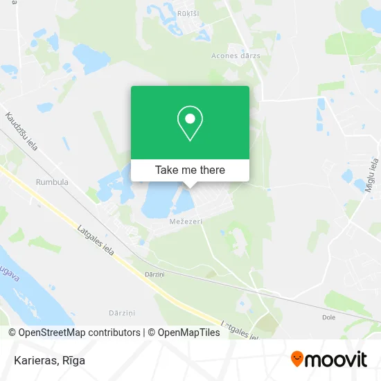 Karieras map