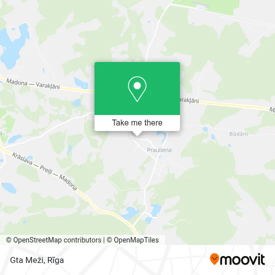 Gta Meži map