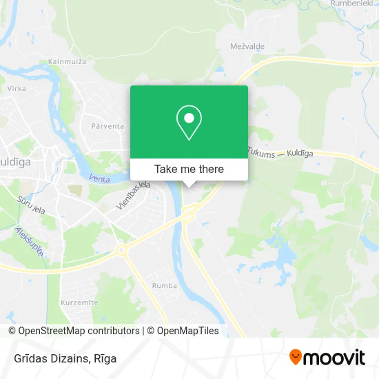 Grīdas Dizains map