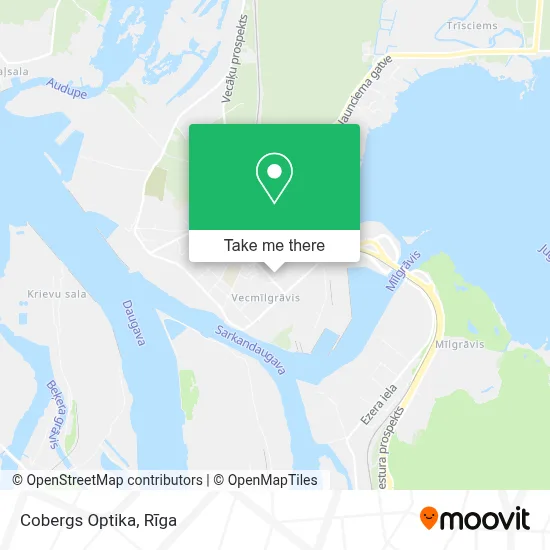 Cobergs Optika map