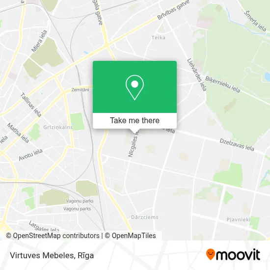 Virtuves Mebeles map