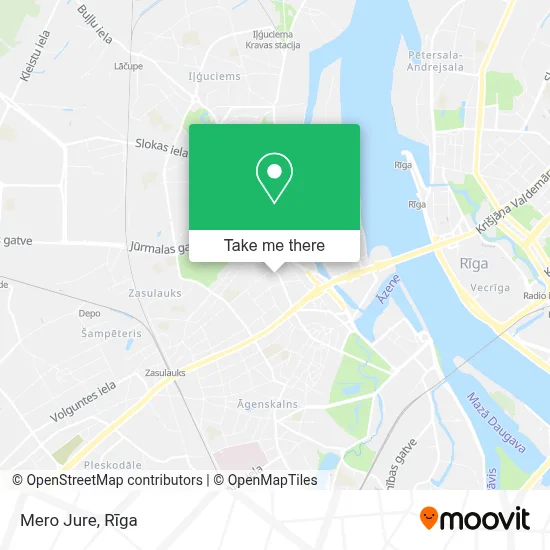 Mero Jure map