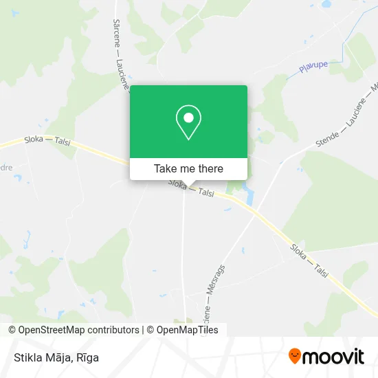 Stikla Māja map