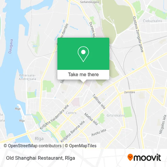 Old Shanghai Restaurant map