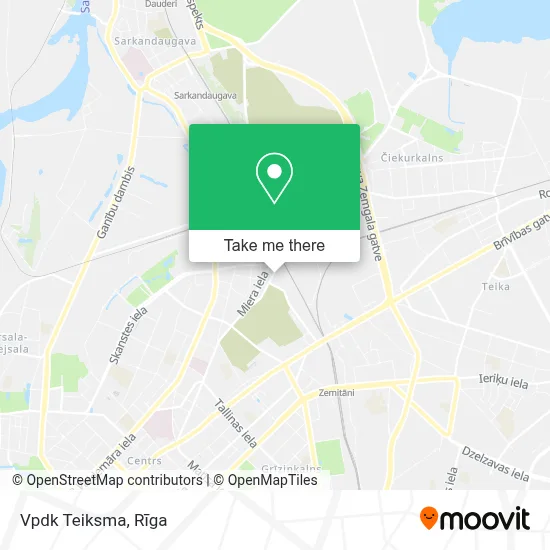Vpdk Teiksma map