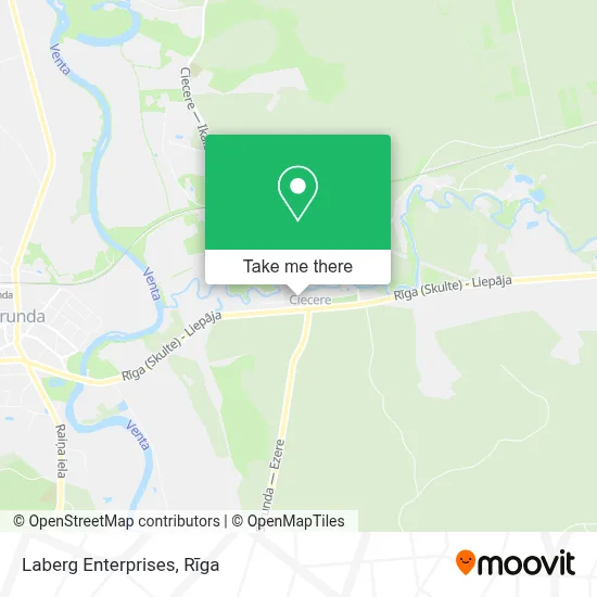 Laberg Enterprises map