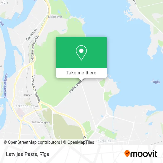 Latvijas Pasts map