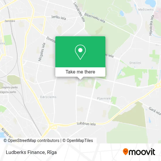 Ludberks Finance map