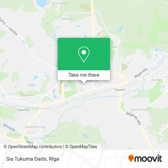 Sia Tukuma Darbi map