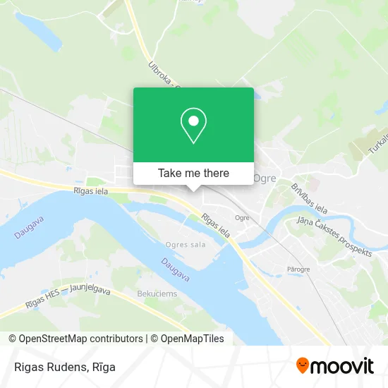 Rigas Rudens map