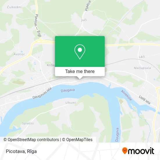 Picotava map