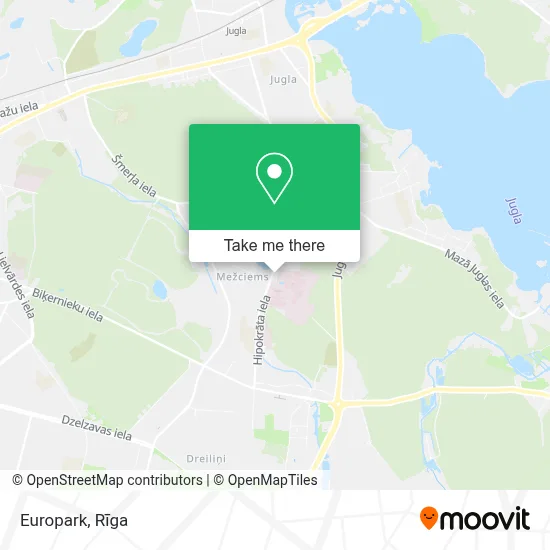 Europark map