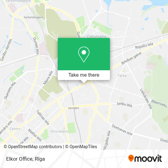 Elkor Office map