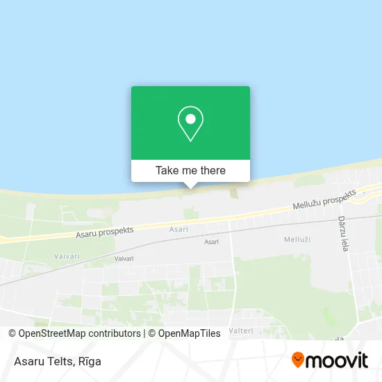 Asaru Telts map