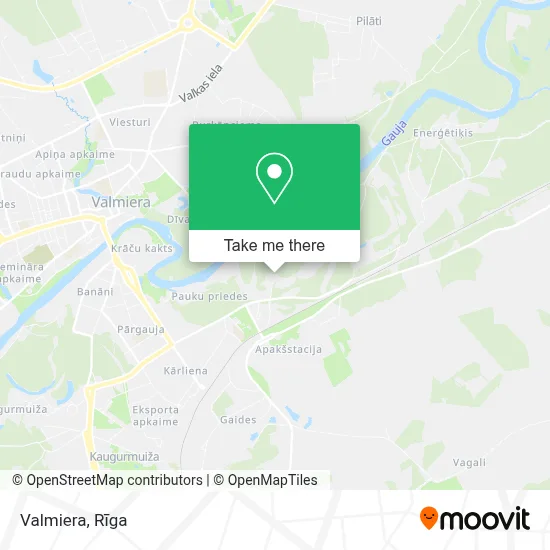 Valmiera map