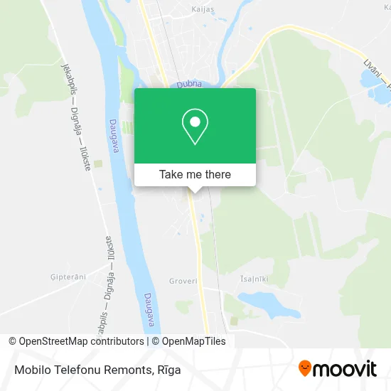 Mobilo Telefonu Remonts map