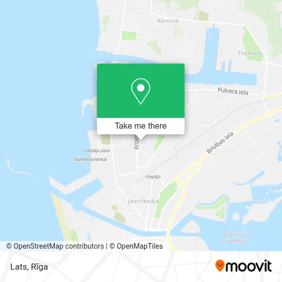Lats map