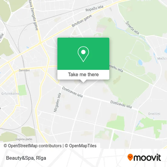 Beauty&Spa map