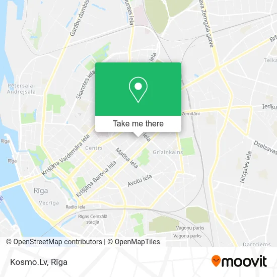 Kosmo.Lv map