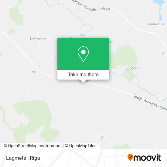 Lagmetal map