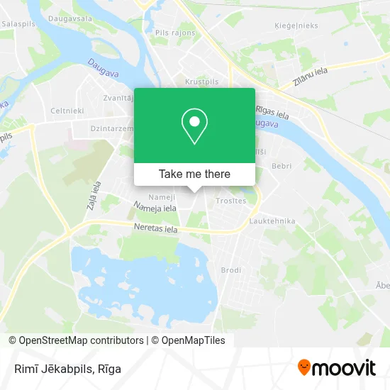 Rimī Jēkabpils map