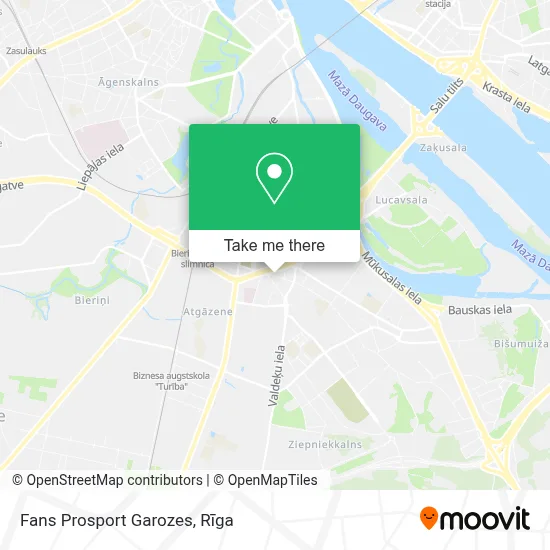 Fans Prosport Garozes map