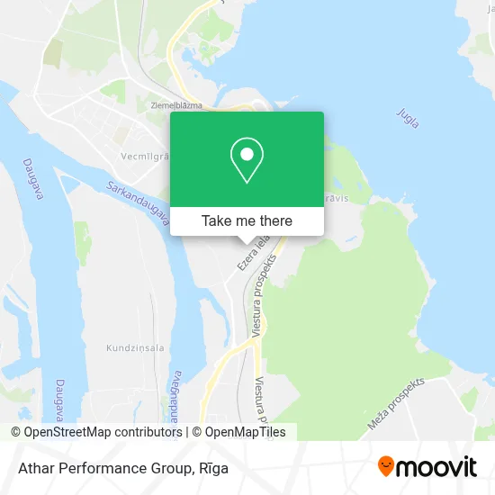 Athar Performance Group map