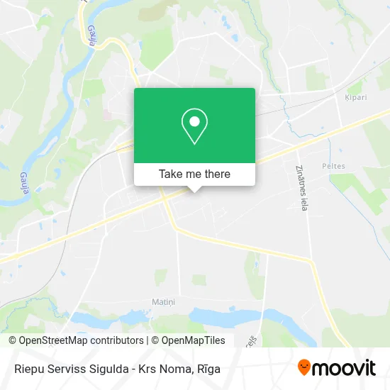 Riepu Serviss Sigulda - Krs Noma map