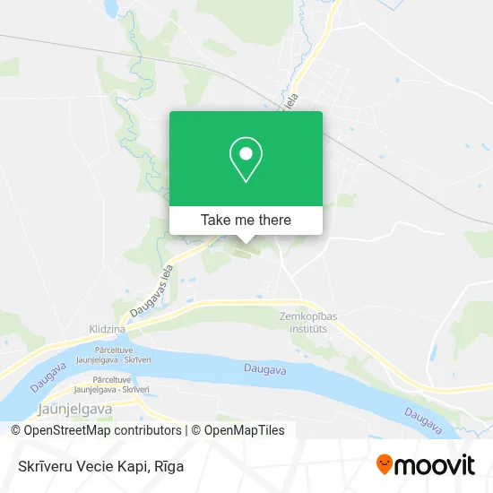 Skrīveru Vecie Kapi map