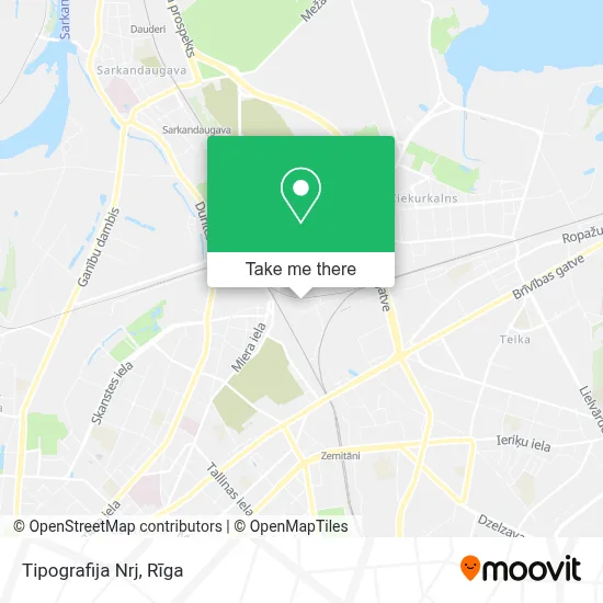 Tipografija Nrj map