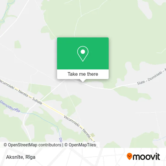 Aksnīte map