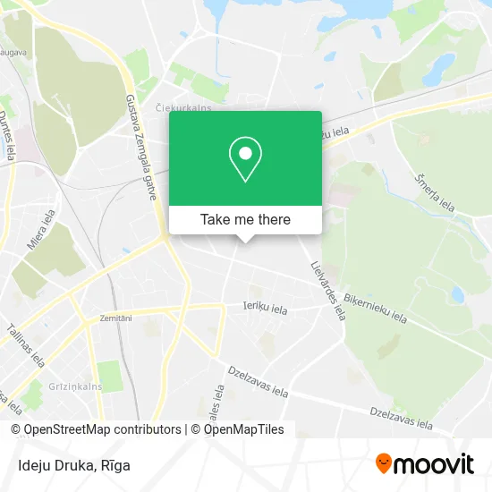 Ideju Druka map
