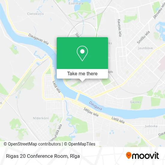 Rigas 20 Conference Room map