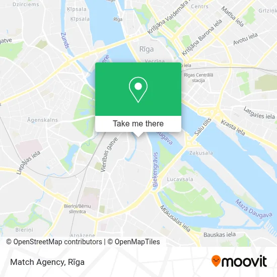 Match Agency map