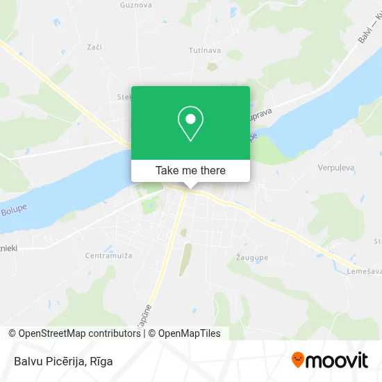 Balvu Picērija map