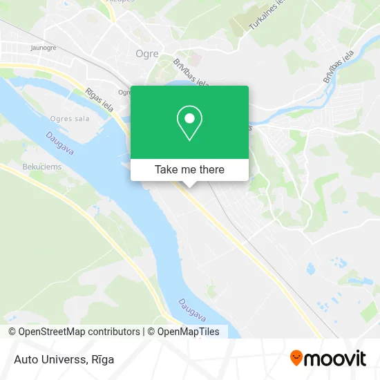 Auto Universs map