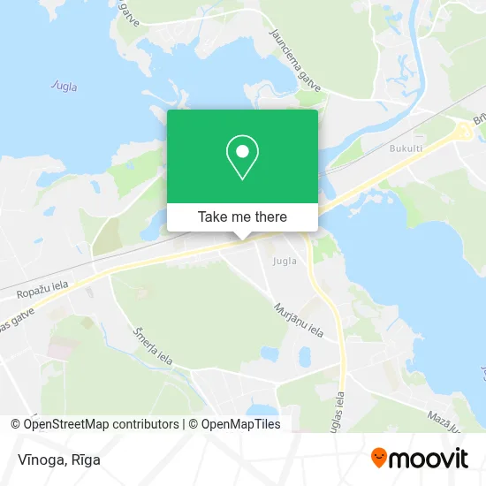 Vīnoga map
