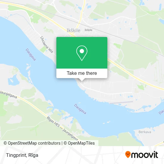 Tingprint map
