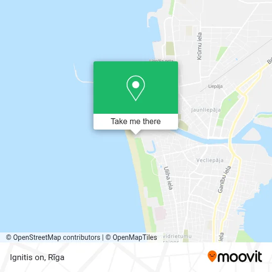 Ignitis on map
