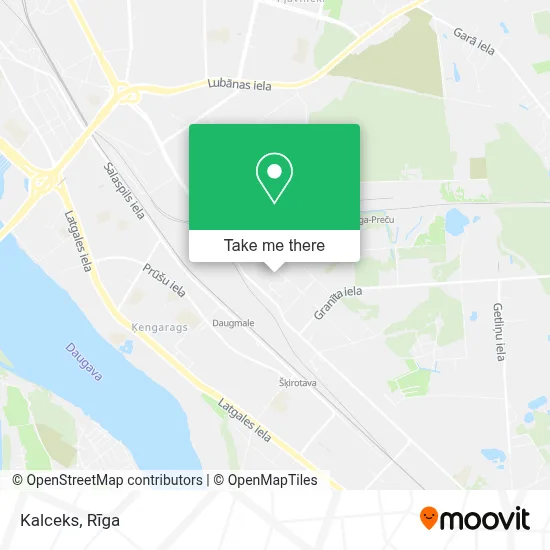 Kalceks map