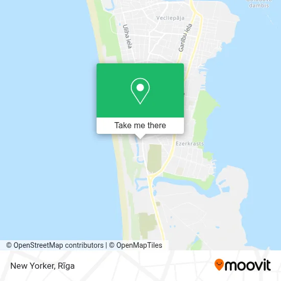 New Yorker map