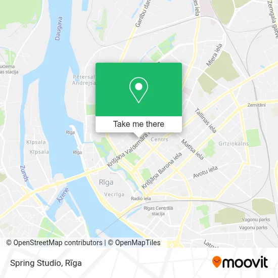 Spring Studio map
