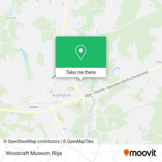 Woodcraft Museum map