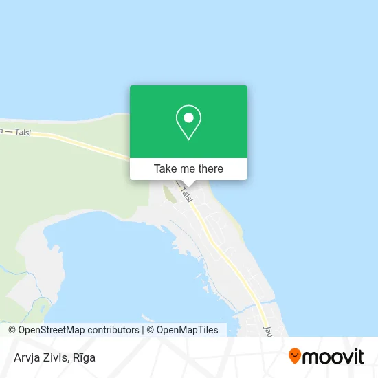 Arvja Zivis map