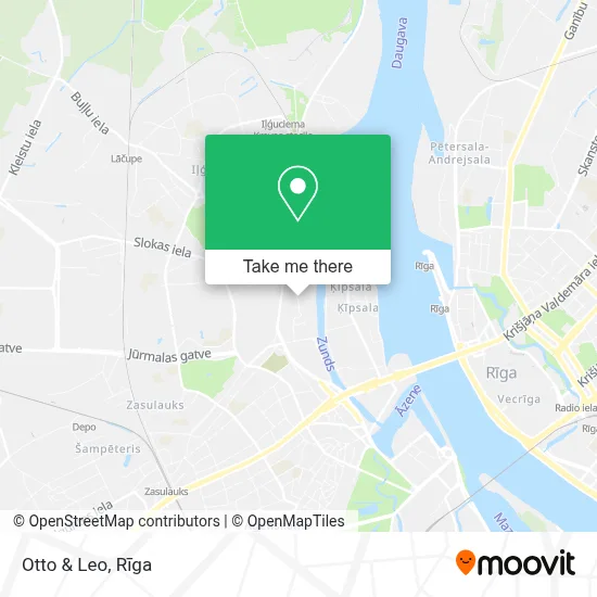 Otto & Leo map