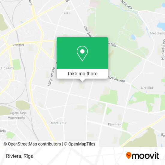 Riviera map