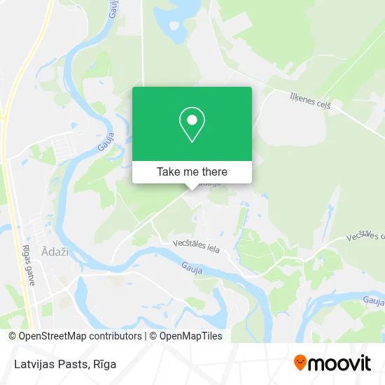 Latvijas Pasts map