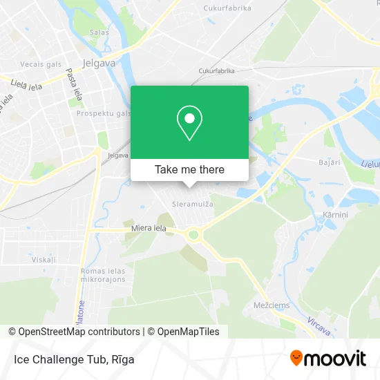 Ice Challenge Tub map