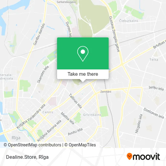 Dealine.Store map